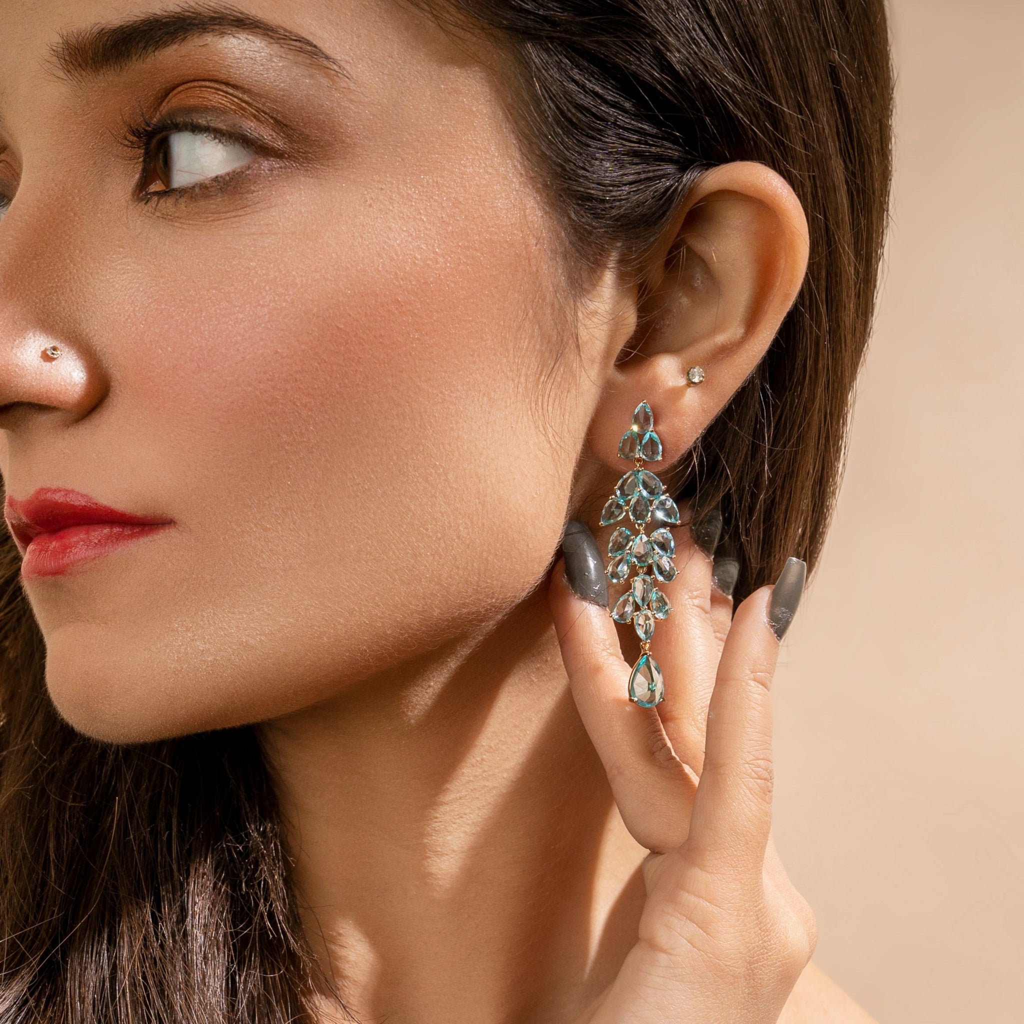 Turquoise Love Earring